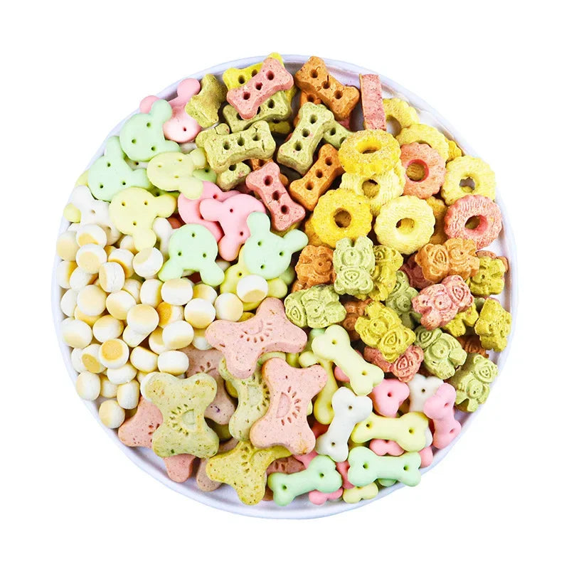 Pet Food for Dog and Cat, Teeth Cleaning, Multi-flavor, Biscuits, Chicken, beef, Calf Milk, Small Steamed Buns, Jerky, Pet Snack