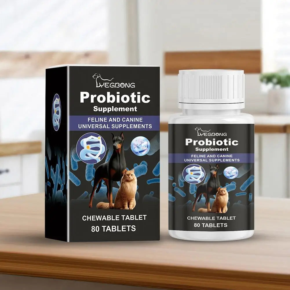 Pet Probiotic Supplement Dog Food Additive Cat Oral Cleanse Vomiting Diarrhea Solution Pet Care Accessories