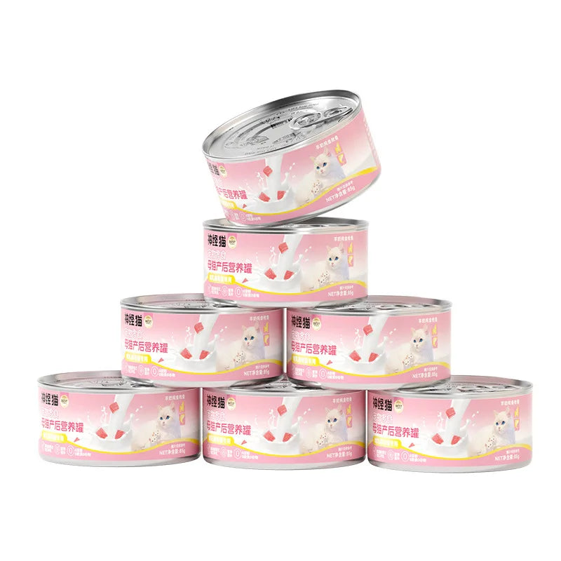 Canned Cats Pregnant Cats Postpartum Confinement Meals Canned Goat Milk Wholesale Pet Food Cat Wet Food Cat Treats Canned Cats
