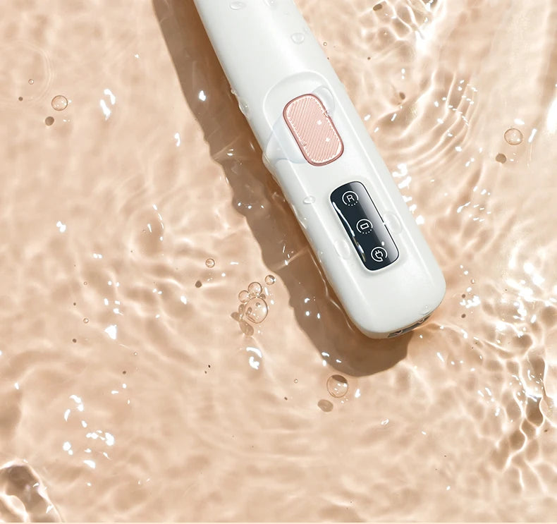 Pet Dog Electric Groomer Trimmer with LED Light Waterproof Pet Foot Hair Trimmer Low Noise Cat Dog Face Foot Ear Hip Paw Shaver