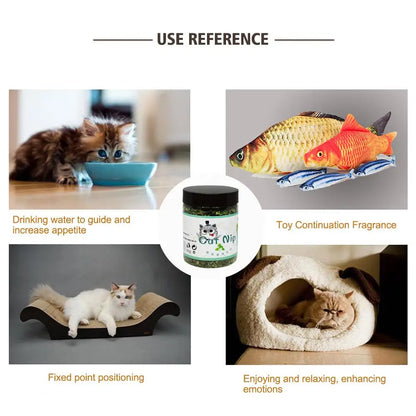 High-end Organic Natural High Quality Catnip Cattle Grass Mint Taste Funny Cat Toy 20g Interactive Cat Toys Pet Supplies