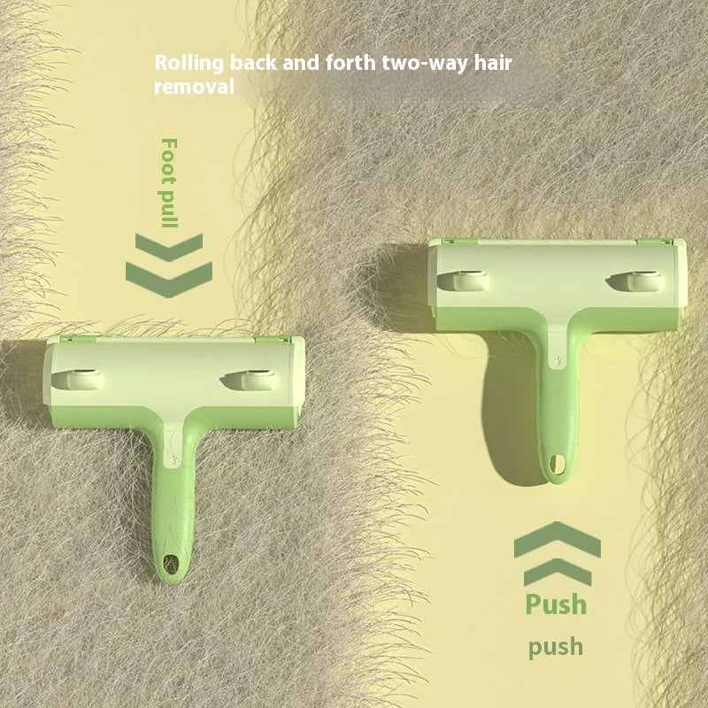 Pet hair remover, cat hair remover, dog hair handle, roller hair remover, bed stall, hair scraping and floating hair remover