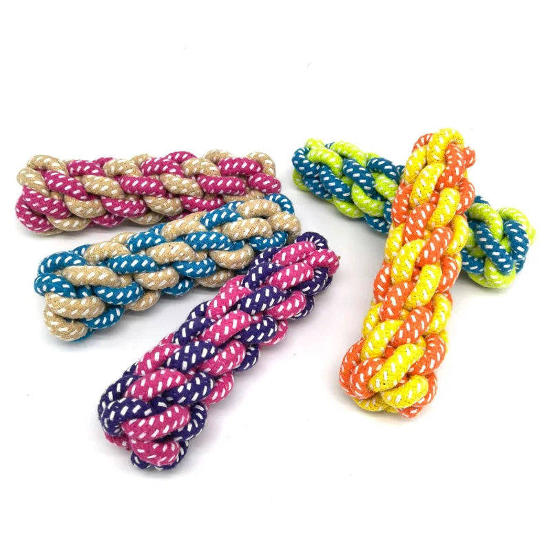 Pet Dog Toys for Large Small Dogs Toy InteractiveCotton Rope Mini Dog Toys Ball for DogsAccessories Toothbrush Chew Puppy Toy
