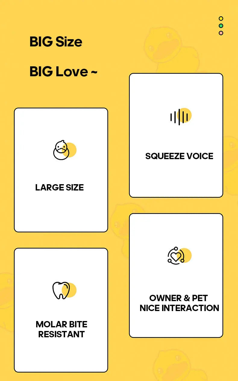 Dog Toy Stomping Duck Bite Resistant Grinding Teeth Cleaning Large Dog Interactive Entertainment Puppy Boredom Pet Plush Toy