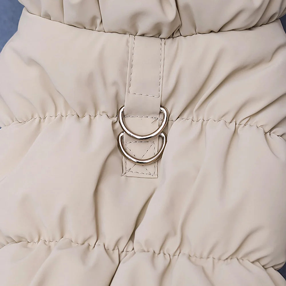 Soft Warm Dog Clothes Winter Padded Puppy Cat Coat Jacket For Small Medium Dogs Chihuahua French Bulldog Poodle Vest Pet Outfit