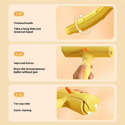 Pet hair remover, cat hair remover, dog hair handle, roller hair remover, bed stall, hair scraping and floating hair remover