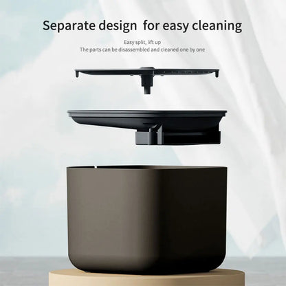 New Cat Water Fountain Ultra Quiet 3L Large Capacity Pet Auto Drinking Dispenser for Cats Dogs Inside Detachable Easy to Clean