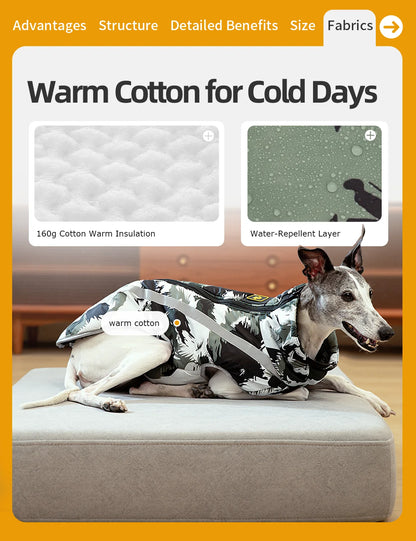 Winter Dog Down Jacket Clothes for Dogs Windproof  Warm Vest Puppy Coat Snowsuit Fashion Winter Pet Clothes Zipper Jacket