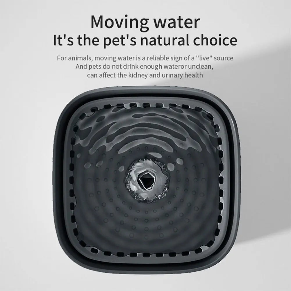 New Cat Water Fountain Ultra Quiet 3L Large Capacity Pet Auto Drinking Dispenser for Cats Dogs Inside Detachable Easy to Clean